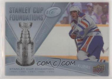 2008-09 Upper Deck Ice - Stanley Cup Foundations #SCF-JK - Jari Kurri [EX to NM]