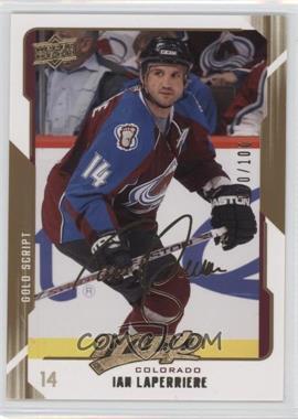 2008-09 Upper Deck MVP - [Base] - Gold Script #78 - Ian Laperriere /100