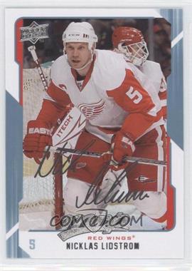 2008-09 Upper Deck MVP - [Base] #108 - Nicklas Lidstrom