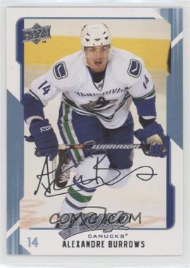 2008-09 Upper Deck MVP - [Base] #288 - Alexandre Burrows