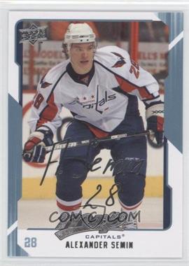 2008-09 Upper Deck MVP - [Base] #295 - Alexander Semin