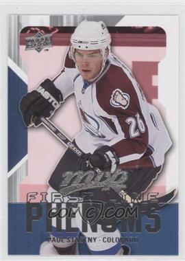 2008-09 Upper Deck MVP - First Line Phenoms #FL9 - Paul Stastny