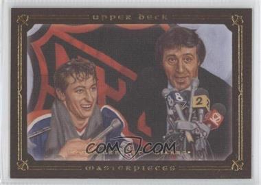 2008-09 Upper Deck Masterpieces - [Base] - Brown Framed #17 - Wayne Gretzky