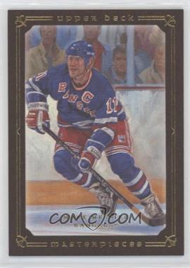 2008-09 Upper Deck Masterpieces - [Base] - Brown Framed #87 - Mark Messier