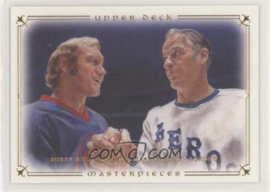 2008-09 Upper Deck Masterpieces - [Base] #28 - Bobby Hull, Gordie Howe