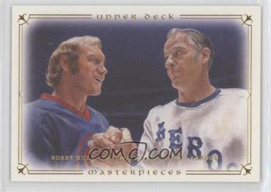 2008-09 Upper Deck Masterpieces - [Base] #28 - Bobby Hull, Gordie Howe