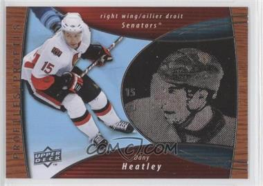 2008-09 Upper Deck McDonald's - Restaurant Profiles #PRO4 - Dany Heatley