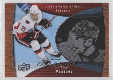 2008-09 Upper Deck McDonald's - Restaurant Profiles #PRO4 - Dany Heatley