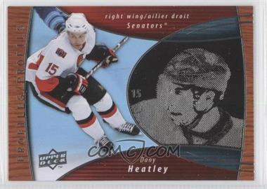 2008-09 Upper Deck McDonald's - Restaurant Profiles #PRO4 - Dany Heatley