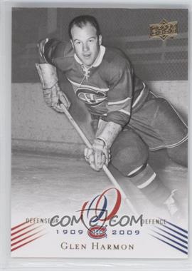 2008-09 Upper Deck Montreal Canadiens Centennial Set - [Base] #104 - Glen Harmon