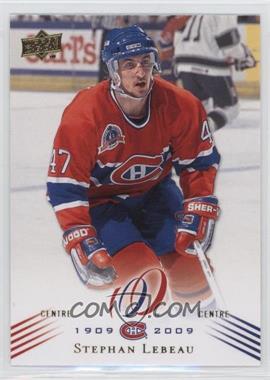 2008-09 Upper Deck Montreal Canadiens Centennial Set - [Base] #120 - Stephan Lebeau
