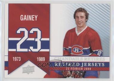2008-09 Upper Deck Montreal Canadiens Centennial Set - [Base] #286 - Bob Gainey