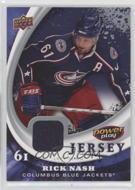 2008-09 Upper Deck Power Play - Box Set Jersey #PP-RN - Rick Nash