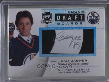 2008-09 Upper Deck The Cup - Auto Rookie Draft Boards #DB-SG - Sam Gagner /25 [Noted]