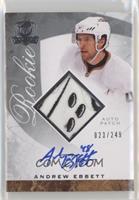 Level 2 - Autographed Rookie Patch - Andrew Ebbett #/249