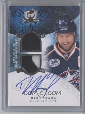 2008-09 Upper Deck The Cup - Emblems of Endorsement #EE-RN - Rick Nash /15