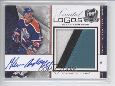 2008-09 Upper Deck The Cup - Limited Logos #LL-GA - Glenn Anderson /50