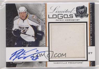 2008-09 Upper Deck The Cup - Limited Logos #LL-PH - Patric Hornqvist /50