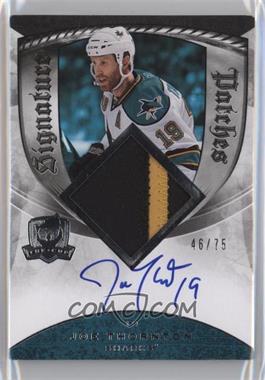 2008-09 Upper Deck The Cup - Signature Patches #SP-TH - Joe Thornton /75 [Noted]