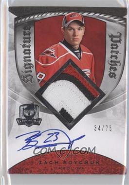 2008-09 Upper Deck The Cup - Signature Patches #SP-ZB - Zach Boychuk /75