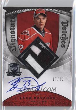 2008-09 Upper Deck The Cup - Signature Patches #SP-ZB - Zach Boychuk /75