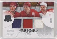 Joe Mullen, Al MacInnis, Lanny McDonald #/15