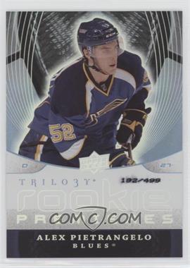 2008-09 Upper Deck Trilogy - [Base] #164 - Alex Pietrangelo /499