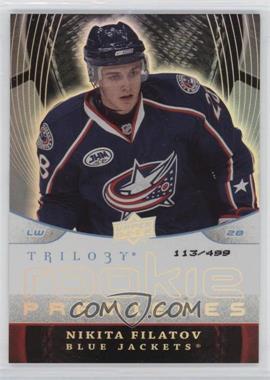 2008-09 Upper Deck Trilogy - [Base] #168 - Nikita Filatov /499