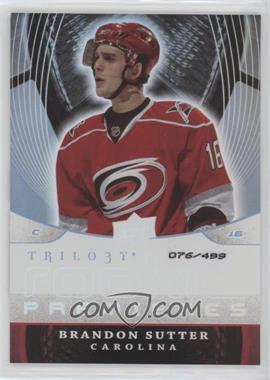 2008-09 Upper Deck Trilogy - [Base] #173 - Brandon Sutter /499