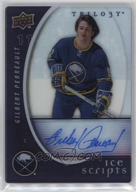 2008-09 Upper Deck Trilogy - Ice Scripts #IS-GP - Gilbert Perreault [EX to NM]