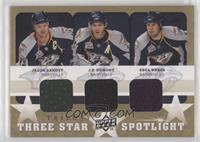 J.P. Dumont, Jason Arnott, Shea Weber