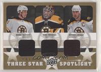 Zdeno Chara, Tim Thomas, Marc Savard