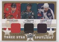 Rick Nash, Jonathan Toews, Joe Thornton [Good to VG‑EX]