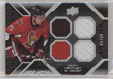 2008-09 Upper Deck UD Black - [Base] #4 - Dany Heatley /99