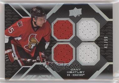 2008-09 Upper Deck UD Black - [Base] #4 - Dany Heatley /99