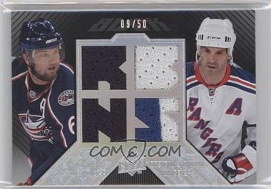 2008-09 Upper Deck UD Black - Dual Player Jerseys #BDJ2-SN - Rick Nash, Brendan Shanahan /50