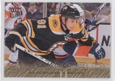 2009-10 Fleer Ultra - [Base] - Gold Medallion #10 - Marc Savard