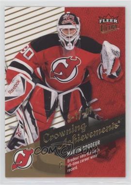 2009-10 Fleer Ultra - Crowning Achievements #CA8 - Martin Brodeur