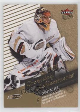 2009-10 Fleer Ultra - Crowning Achievements #CA9 - Jonas Hiller