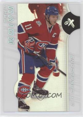 2009-10 Fleer Ultra - eX #EX24 - Saku Koivu