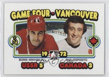 2009-10 In the Game 1972 The Year in Hockey - [Base] - Blank Back #193 - Boris Mikhailov, Phil Esposito