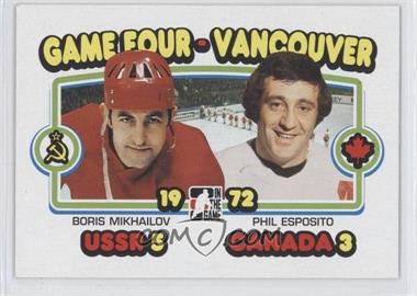 2009-10 In the Game 1972 The Year in Hockey - [Base] #193 - Phil Esposito, Boris Mikhailov