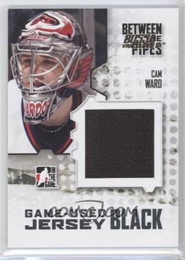 2009-10 In the Game Between the Pipes - Game Used Material - Jersey Black Bossa Vancouver #M-44 - Cam Ward /1