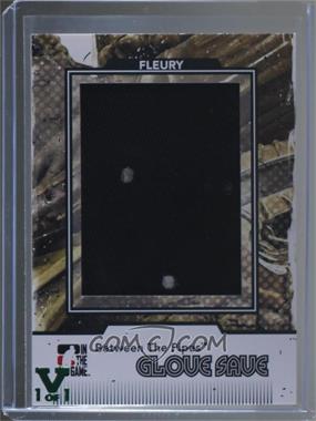 2009-10 In the Game Between the Pipes - Glove Save - Black ITG Vault Emerald #GS-16 - Marc-Andre Fleury /1