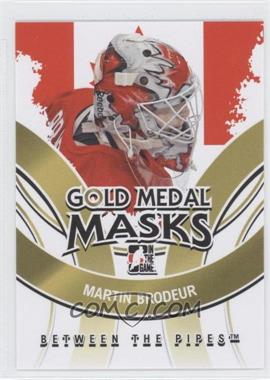 2009-10 In the Game Between the Pipes - Gold Medal Masks #GMM-02 - Martin Brodeur