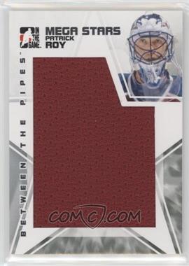 2009-10 In the Game Between the Pipes - Mega Stars - Black #MS-10 - Patrick Roy /60