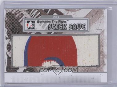 2009-10 In the Game Between the Pipes - Stick Save - Silver #SS-21 - Patrick Roy /9