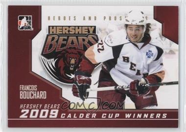 2009-10 In the Game Heroes and Prospects - 2009 Calder Cup Winners #CC-11 - Francois Bouchard