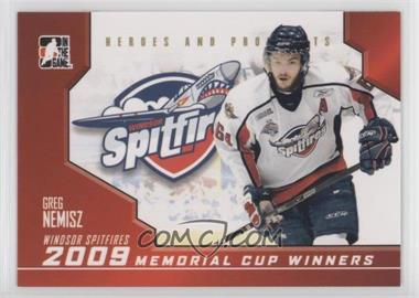 2009-10 In the Game Heroes and Prospects - 2009 Memorial Cup Winners #MC-02 - Greg Nemisz