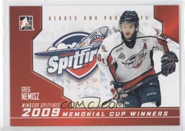 2009-10 In the Game Heroes and Prospects - 2009 Memorial Cup Winners #MC-02 - Greg Nemisz